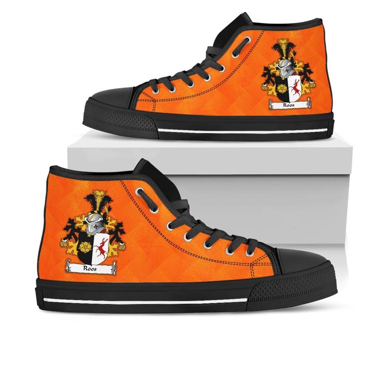 Roos Dutch Family Crest Nederland High Top Shoes