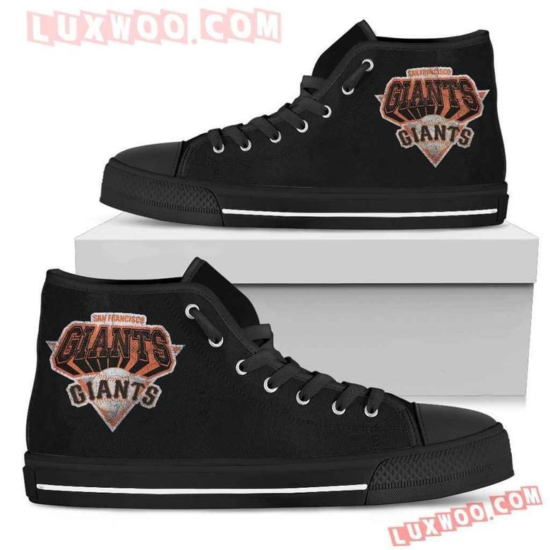 San Francisco Giants High Top Shoes Sport Sneakers