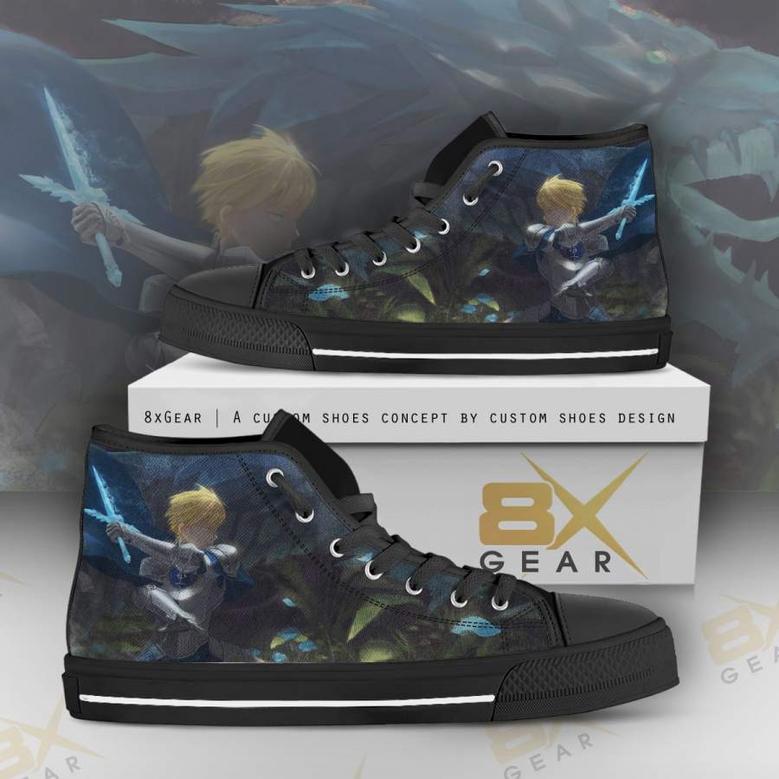 SAO High Top Shoes Eugeo With Dragon Anime