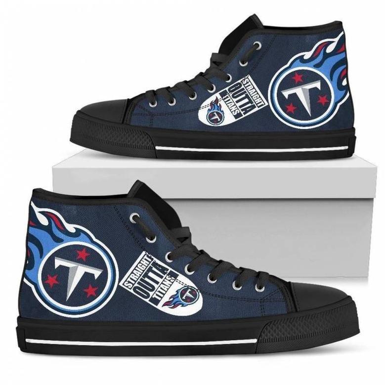 Straight Outta Tennessee Titans High Top Shoes