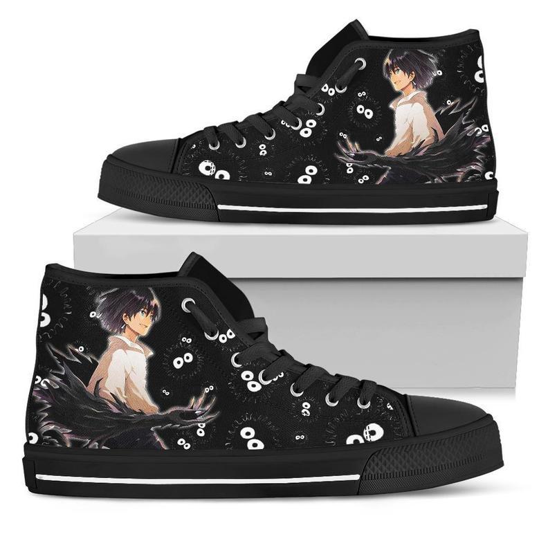 Wizard Howl Sneakers Ghibli High Top Shoes Fan Gift