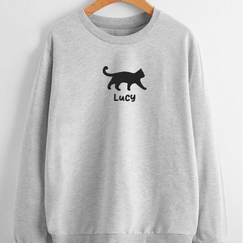 Custom Pet Sweatshirts, Embroidered Sweatshirts, Sweatshirts For Animal Lovers
