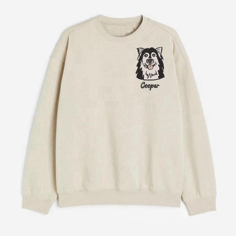 Custom Pet Sweatshirts, Embroidered Sweatshirts, Sweatshirts For Pet Lovers