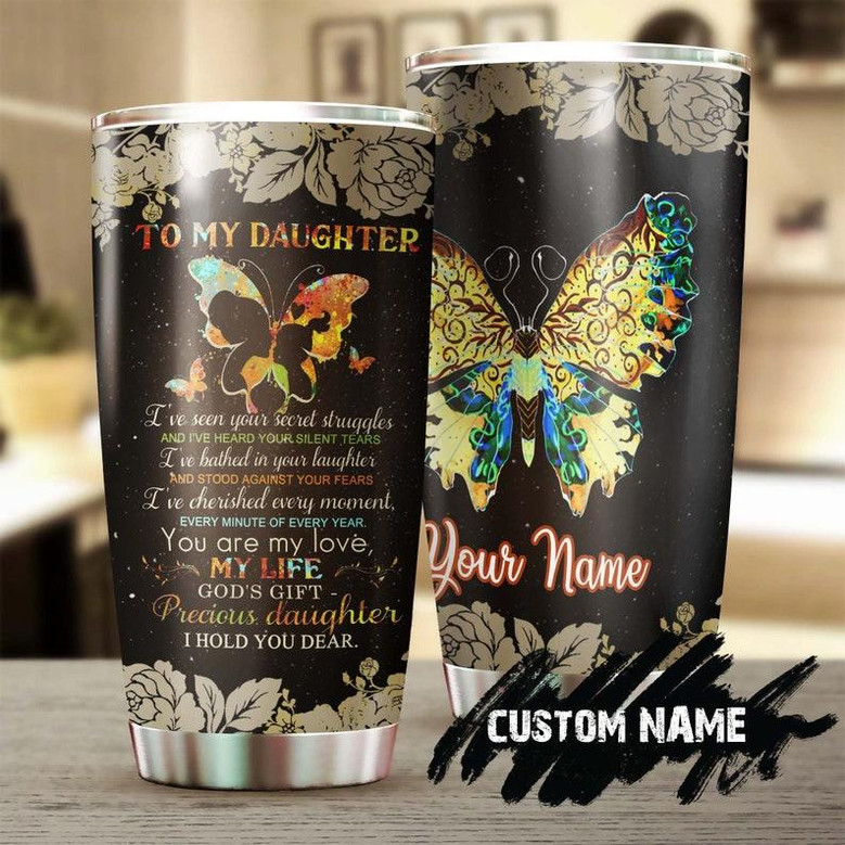 Butterfly To Daughter From Mom You Are My Life God'S Gift Personalized ...
