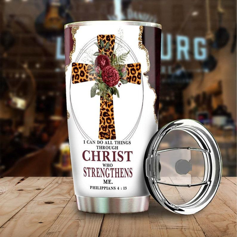 Faith Bible Cross I Can Do All Things Christ Strengthen Me Personalized Tumblerbirthday Christmas Gift For Jesus Lover Catholic Christians Faith Bible Cross I Can Do All Things Christ Strengthen Me Personalized Tumblerbirthday Christmas Gift For Jesus Lover Catholic Christians