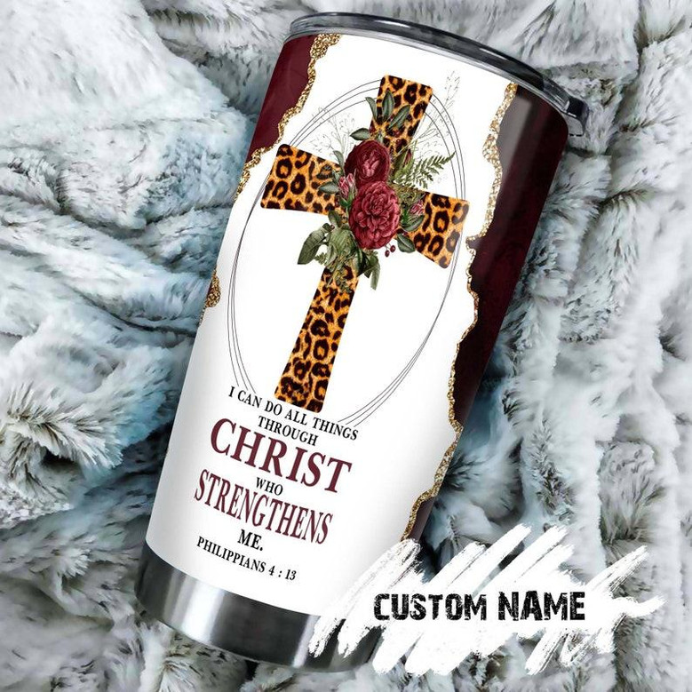 Faith Bible Cross I Can Do All Things Christ Strengthen Me Personalized Tumblerbirthday Christmas Gift For Jesus Lover Catholic Christians Faith Bible Cross I Can Do All Things Christ Strengthen Me Personalized Tumblerbirthday Christmas Gift For Jesus Lover Catholic Christians