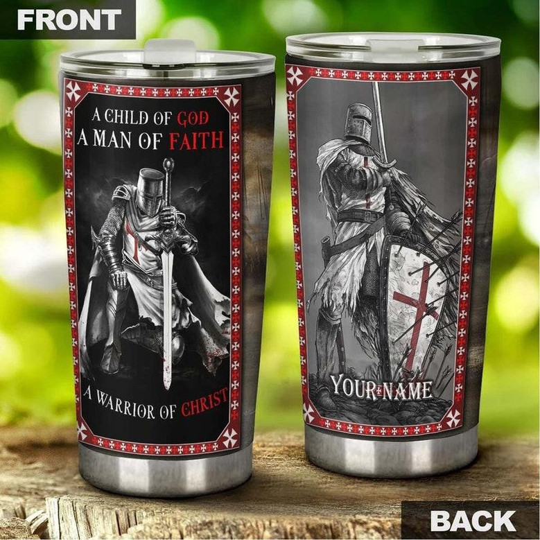 Gift For Jesus, Faith Warrior Of Christ Son Of God A Man Of Faith Personalized Stainless Steel 20oz Tumbler, birthday Christmas Catholic Christians Gift For Jesus, Faith Warrior Of Christ Son Of God A Man Of Faith Personalized Stainless Steel 20oz Tumbler, birthday Christmas Catholic Christians