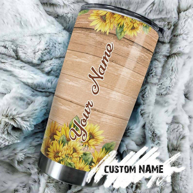 Guitar Real Grandma Plays Guitar Sunflower Funny Personalized Tumblerbirthday Gift Christmas Gift For Grandma
