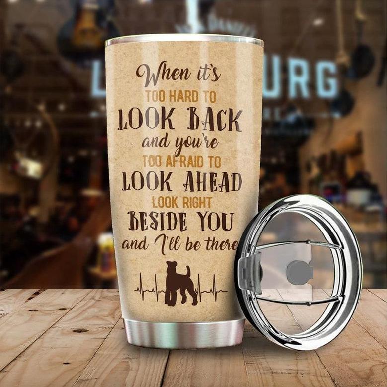 Personalized Airedale Terrier All You Need Beside You Stainless Steel Tumbler