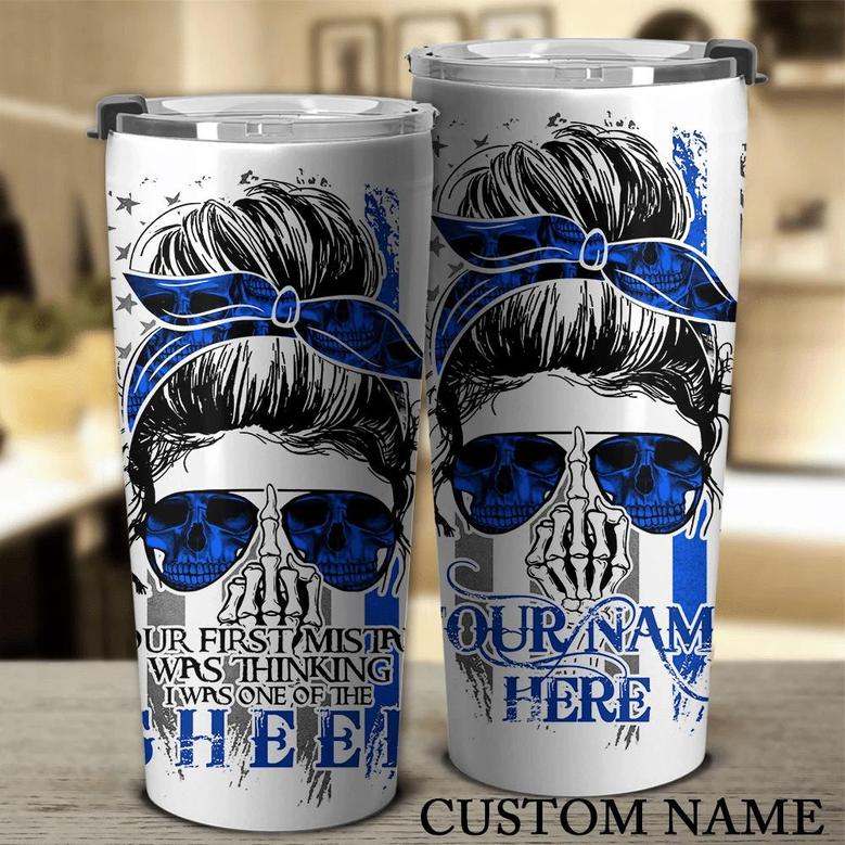 Personalized Your First Mistake Messy Bun Tumbler