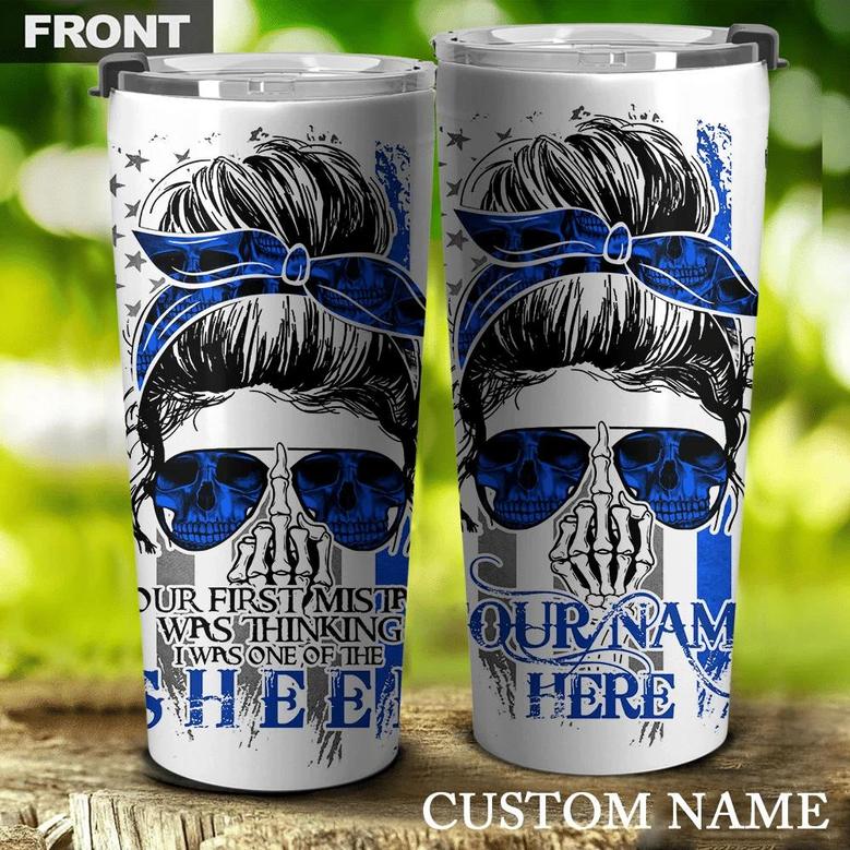 Personalized Your First Mistake Messy Bun Tumbler