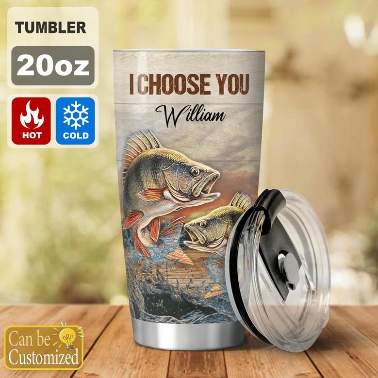 Custom Fishing Tumbler For Couple