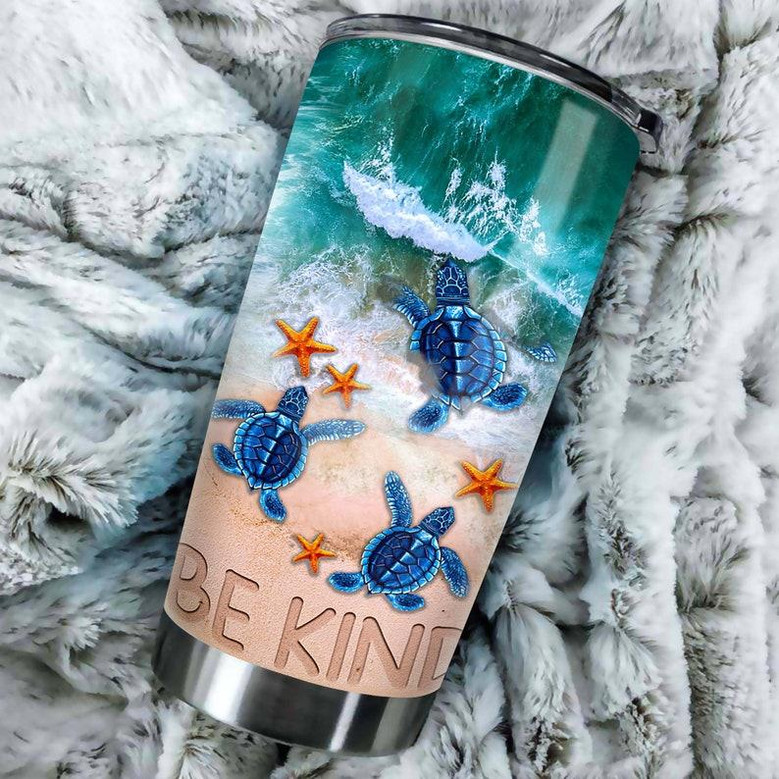 Turtle Be Kind Tumbler Turtle Present Unique Birthday Gift Christmas Gift For Turtle Lover For Daughter