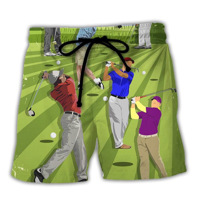 Golf It Takes A Lot Of Balls To Golf Like I Do Funny Quotes Lover Golf Beach Short