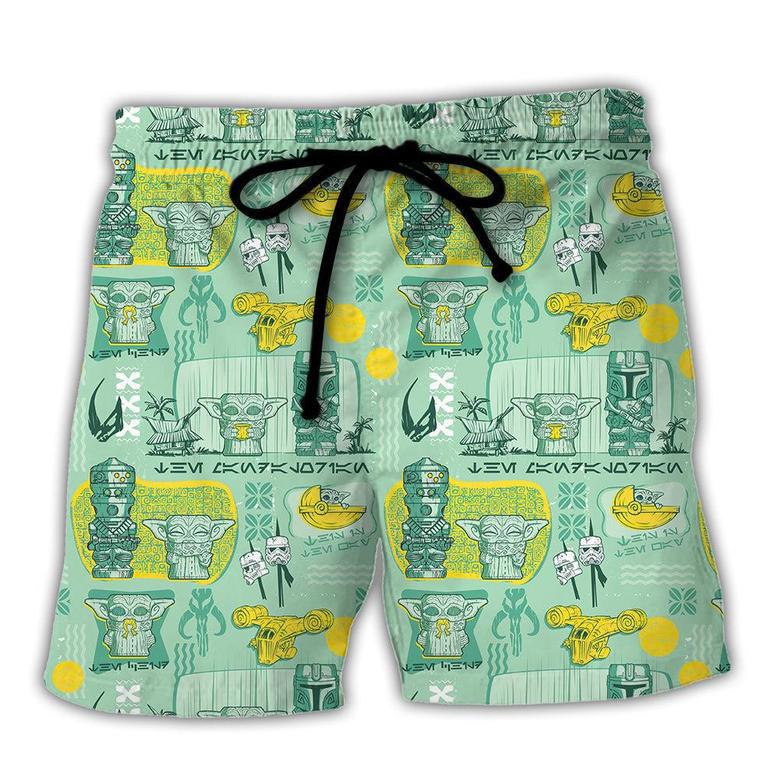 Starwars Tiki Tropical Beach Short Family