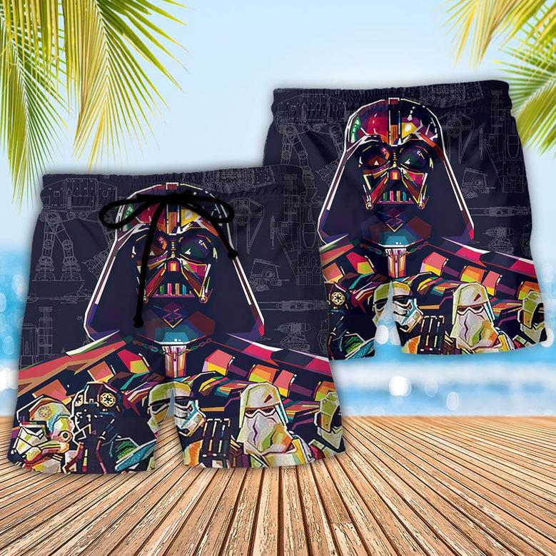 Darth Vader SW Print Beach Short Family