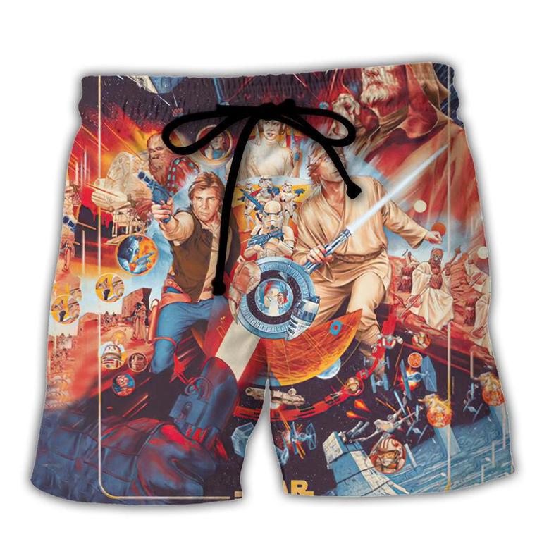 Starwars I Have a Very Bad Feeling About This Beach Short Family