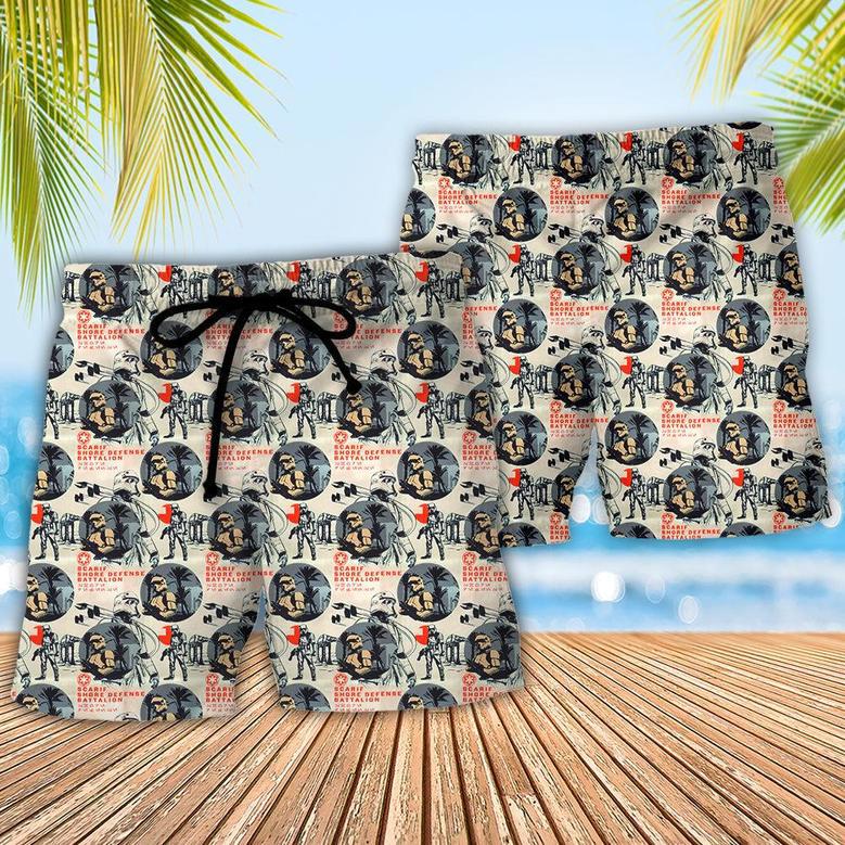 Starwars Scarif Trooper Pattern Beach Short Family