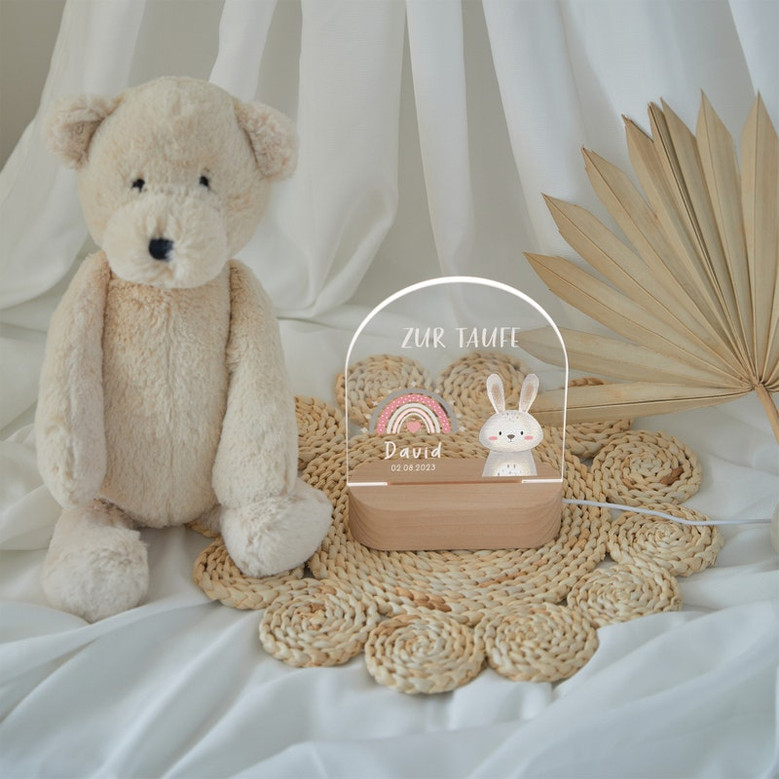 Personalized baby night light baby night light baby christening gift christening gift