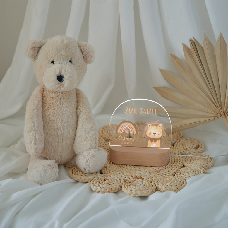 Personalized baby night light baby night light baby christening gift christening gift
