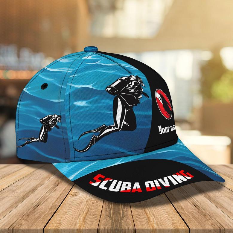 Custom Classic Cap - Personalized Gift For Scuba Diving Enthusiasts