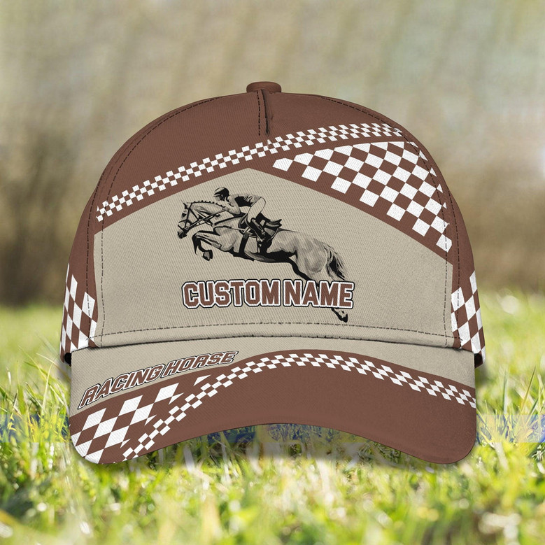 Custom Classic Cap - Personalized Horse Riding Cap Custom Classic Cap - Personalized Horse Riding Cap