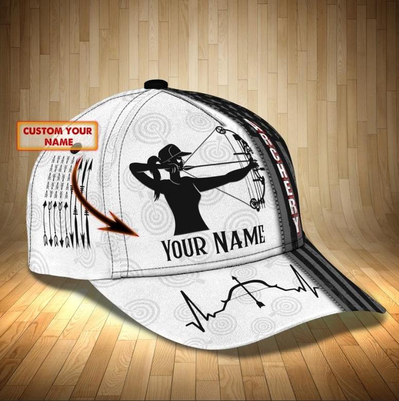 Custom Classic Cap - Personalized Name - Archery Design