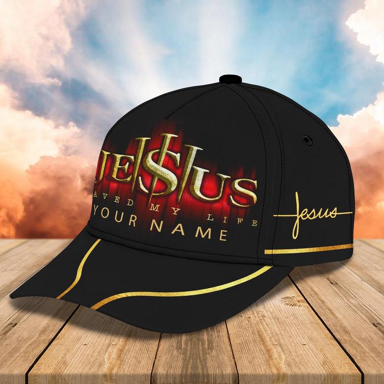 Custom Classic Cap - Personalized Name Cap For Jesus