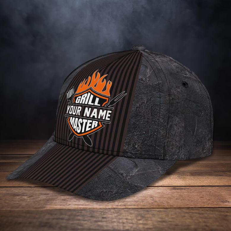 Custom Classic Cap - Personalized Name Cap - Perfect Gift For Grill Masters
