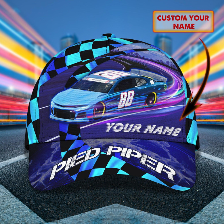 Custom Classic Cap - Personalized Name - Perfect Gift For Car Racing Fans