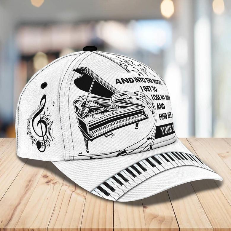 Custom Classic Cap - Personalized Piano Gift