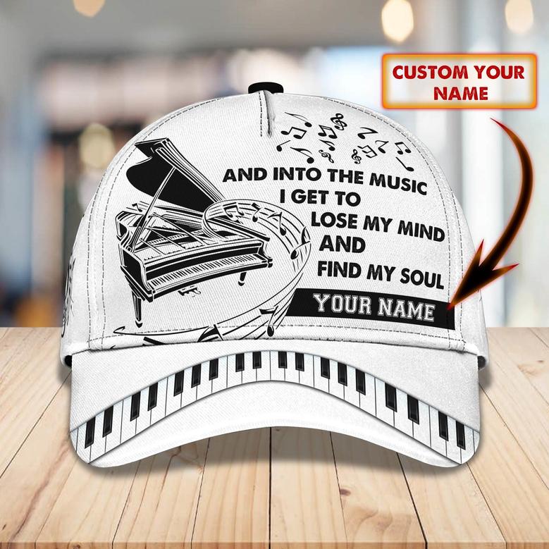 Custom Classic Cap - Personalized Piano Gift