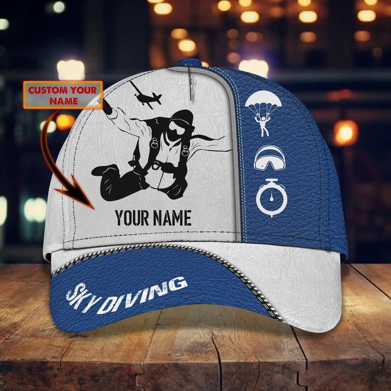 Custom Classic Cap - Personalized Sky Diving Gift