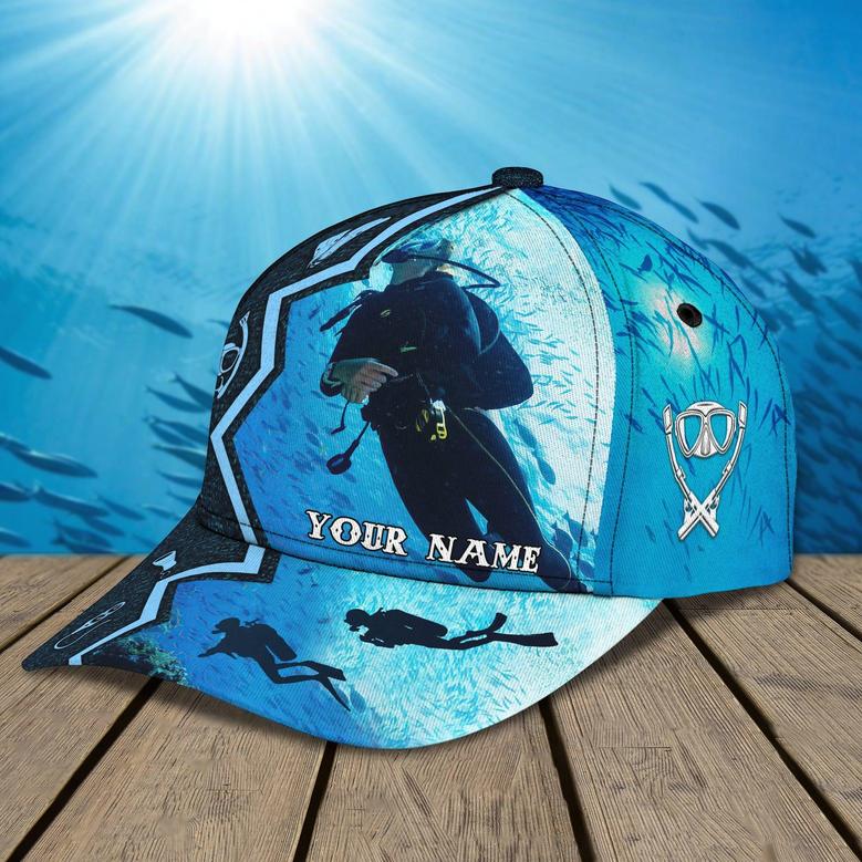 Custom Classic Scuba Diving Cap - Personalized Gift