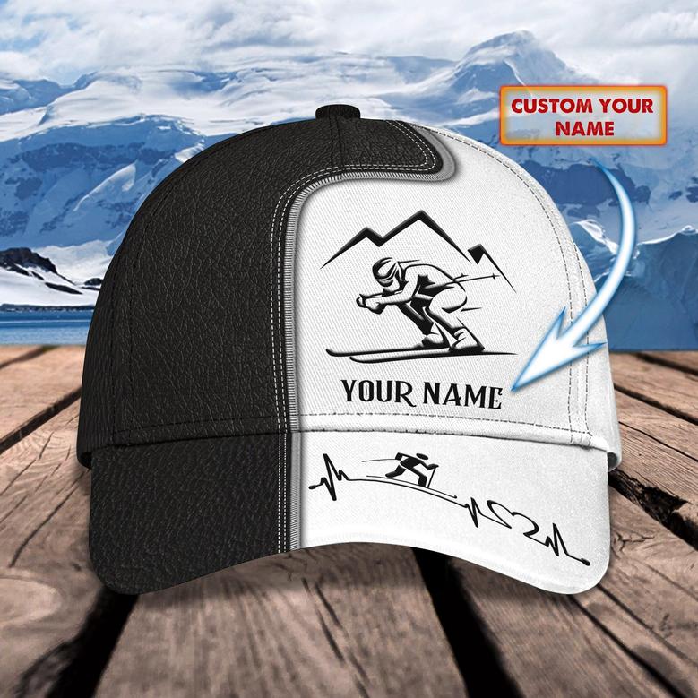 Custom Classic Ski Cap - Personalized Gift For Ski Enthusiasts