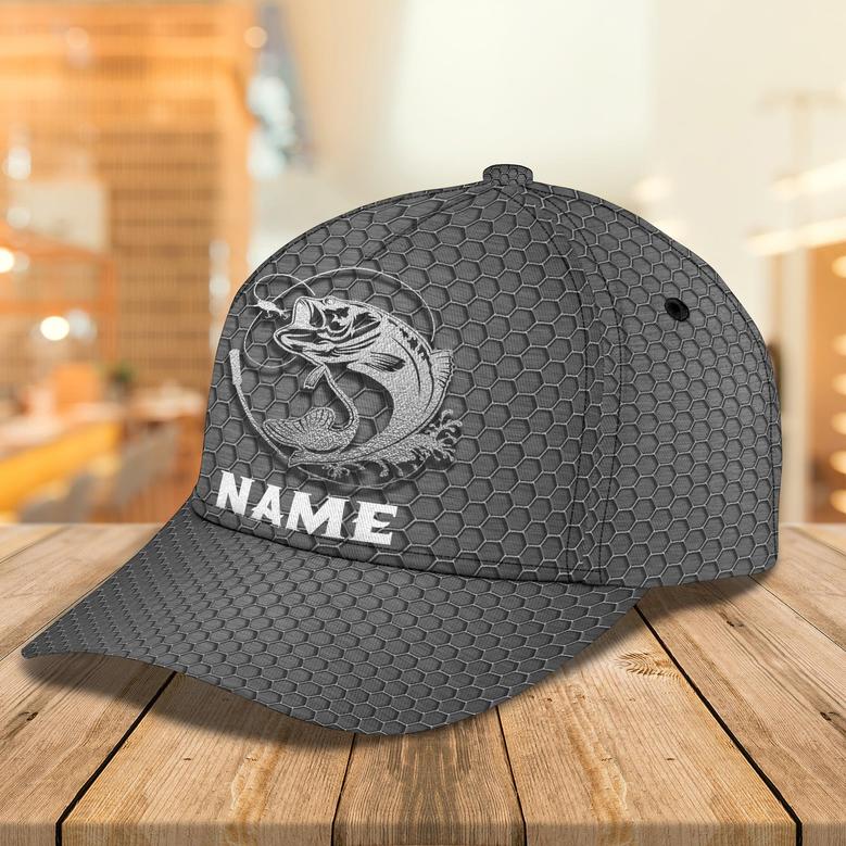 Custom Curved Cap - Personalized Classic Cap - Perfect Gift For Fishing Enthusiasts