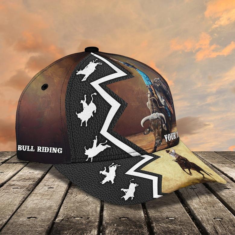 Custom Personalized Bull Riding Cap