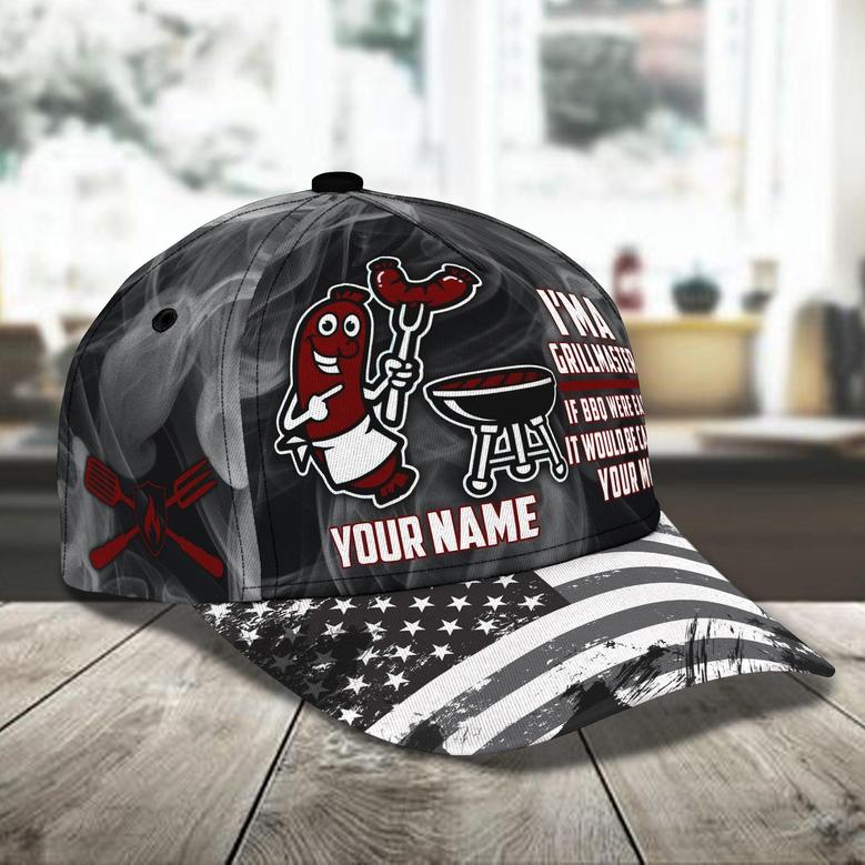 Custom Personalized Classic Cap For Grilling Meat - Perfect Gift Idea