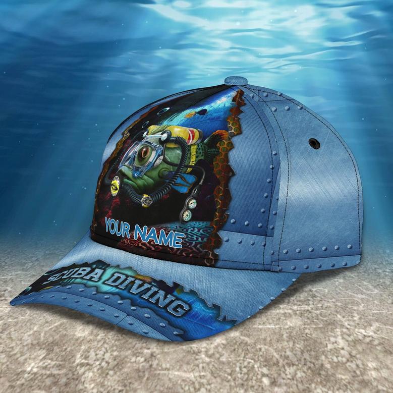 Custom Personalized Scuba Diving Cap