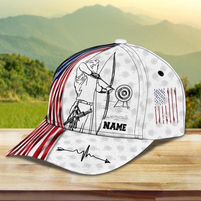 Personalized Classic Archery Cap - Custom Name