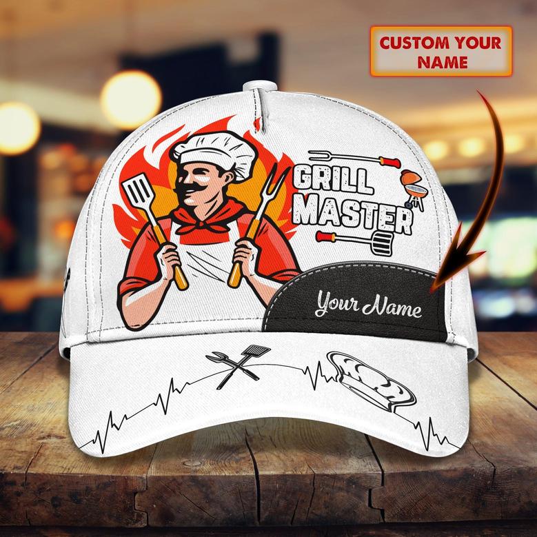 Personalized Custom Classic Cap For Grill Masters - Chef'S Name Cap
