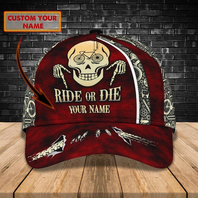 Personalized Custom Classic Cap - Personalized Name Cap - Ride Or Die - Perfect Gift