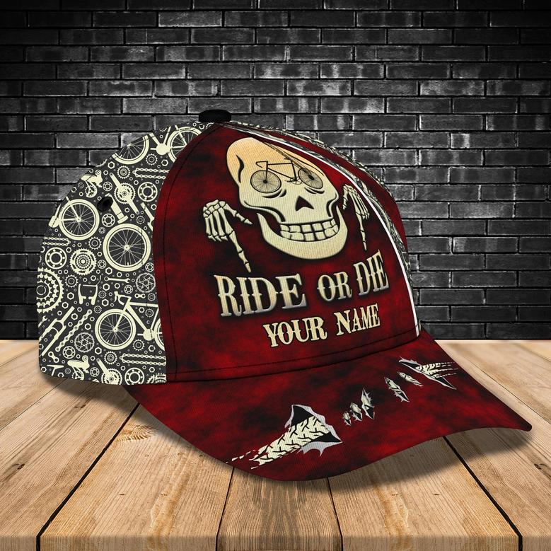 Personalized Custom Classic Cap - Personalized Name Cap - Ride Or Die - Perfect Gift