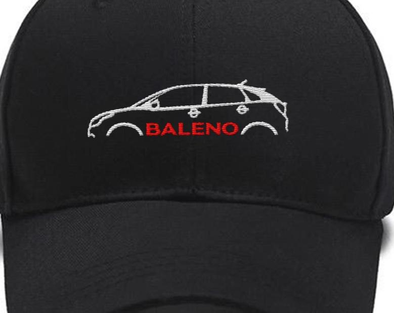 Baleno- 2015 Present Car Embroidered Hats Custom Embroidered Hats