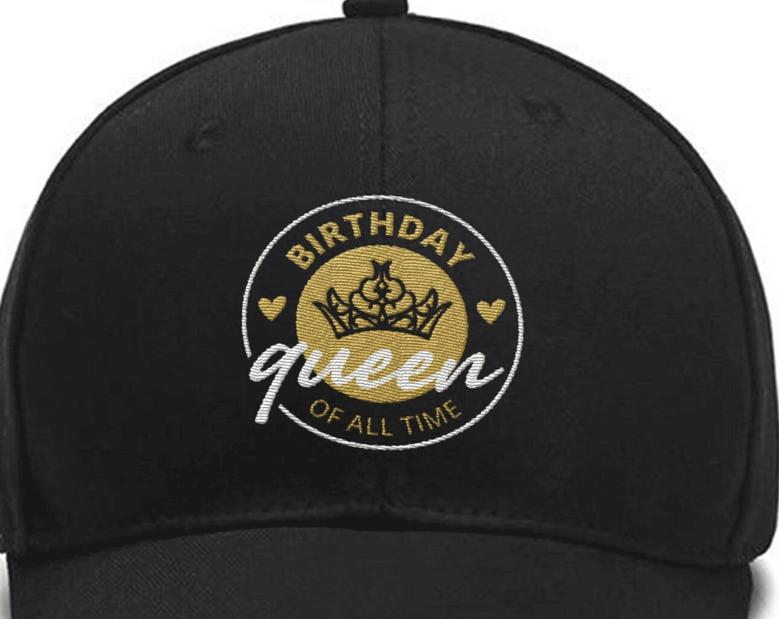 Embroidered Birthday Queen Hat,Birthday Girl,Birthday Queen,Birthday Princess Custom Embroidered Hats