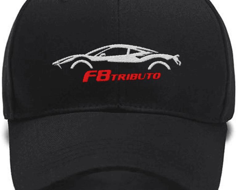 F8 Tributo- 2019 Present- Embroidered Hats Custom Embroidered Hats