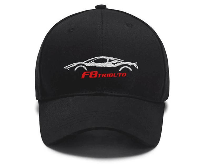 F8 Tributo- 2019 Present- Embroidered Hats Custom Embroidered Hats