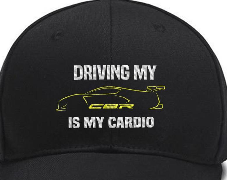 For Chevrolet Corvette C8 Z06 Driving My Is My Radio Fans Embroidered Hat Custom Embroidered Hats