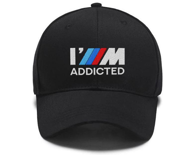 For M Power Fans Addicted Embroidered Hats Custom Embroidered Hats