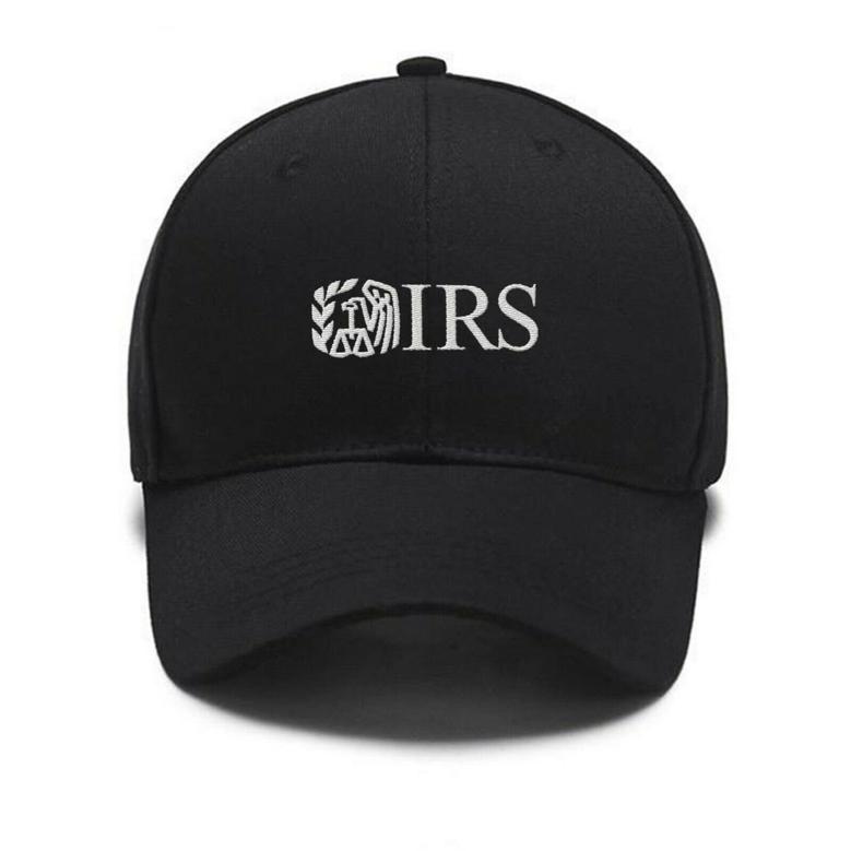 Internal Revenue Service IRS Embroidered Hats, Birthday Gift, Gift For Dad, Gift For Mom, Summer Hat, Gift For Her Custom Embroidered Hats
